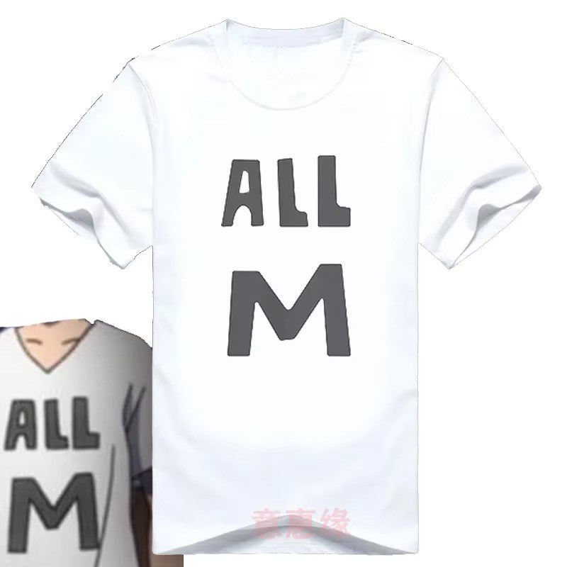 New Midoriya Izuku t shirt Academia Todoroki Shouto shirt Cosplay All Might T-shirt Summer Short-sleeve Tees tops