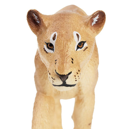 Toymany Simulação Leoa Andando Modelo Animal Selvagem Brinquedo Mini Figuras Bonecas Figuras de Ação Brinquedos para Presente Infantil