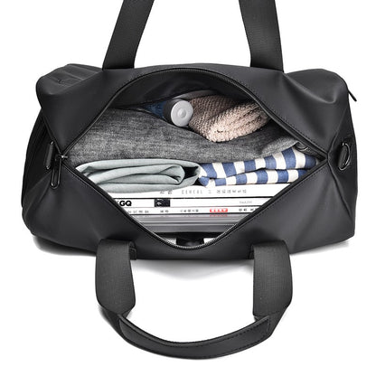 Black Adjustable Strap Crossbody Bag?Fitness bag?traveling bag?with Zipper Pockets  Ideal for Sports & Casual Outings