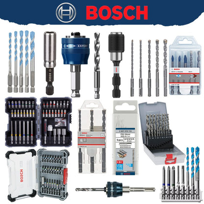 BOSCH Acessórios de Ferramentas Jogo de Brocas Suporte de Bits Broca Helicoidal Acessórios de Ferramentas Multifuncionais 2608522320 2608900585 2608522317