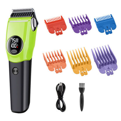 Máquina de Tosa Profissional para Cães e Gatos, Aparador de Pelos, 7500/min LED, adequado para animais de estimação de portes grandes, médios e pequenos.