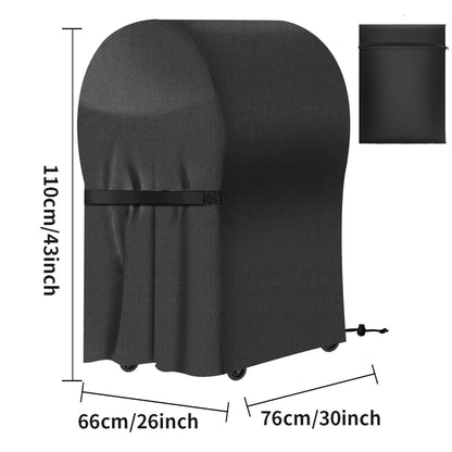 Outdoor BBQ Grill Covers For Charcoal & Gas Grills Waterproof Anti-Dust Weather-Resistant Anti-UV Heavy Duty Barbecue Cover