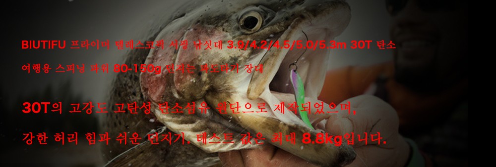 BIUTIFU Varas Telescópicas de Pesca de Surf 3.9/4.2/4.5/5.0/5.3m Carbono 30T Viagem Spinning Potência 60-200g Lançamento Surfcasting Pesca de Costa