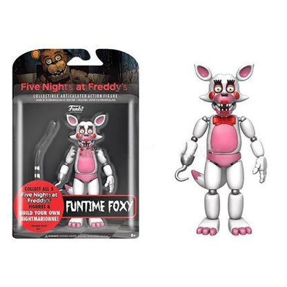 Figuras FNAF de 14cm Nightmare Freddy Bonnie Foxy Chica Boneco Articulado Blacklight Freddy Frostbe Coleção de Brinquedos