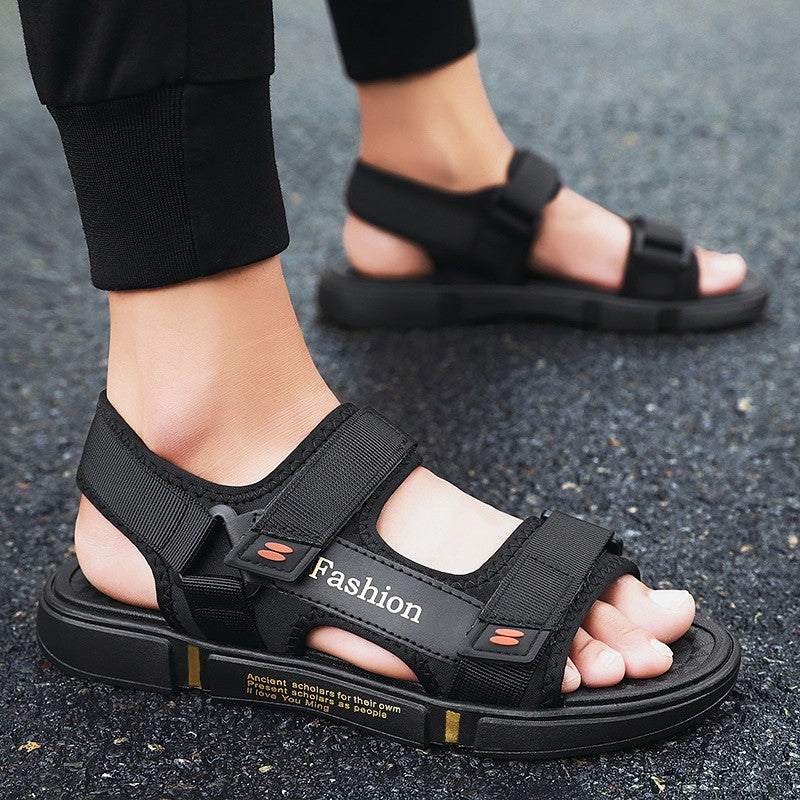 YRZL 2025 Men Sandals Comfortable Lightweight Indoor Outdoor House Shoes Men Anti-Skid Beach Sandals for Men summer footwear