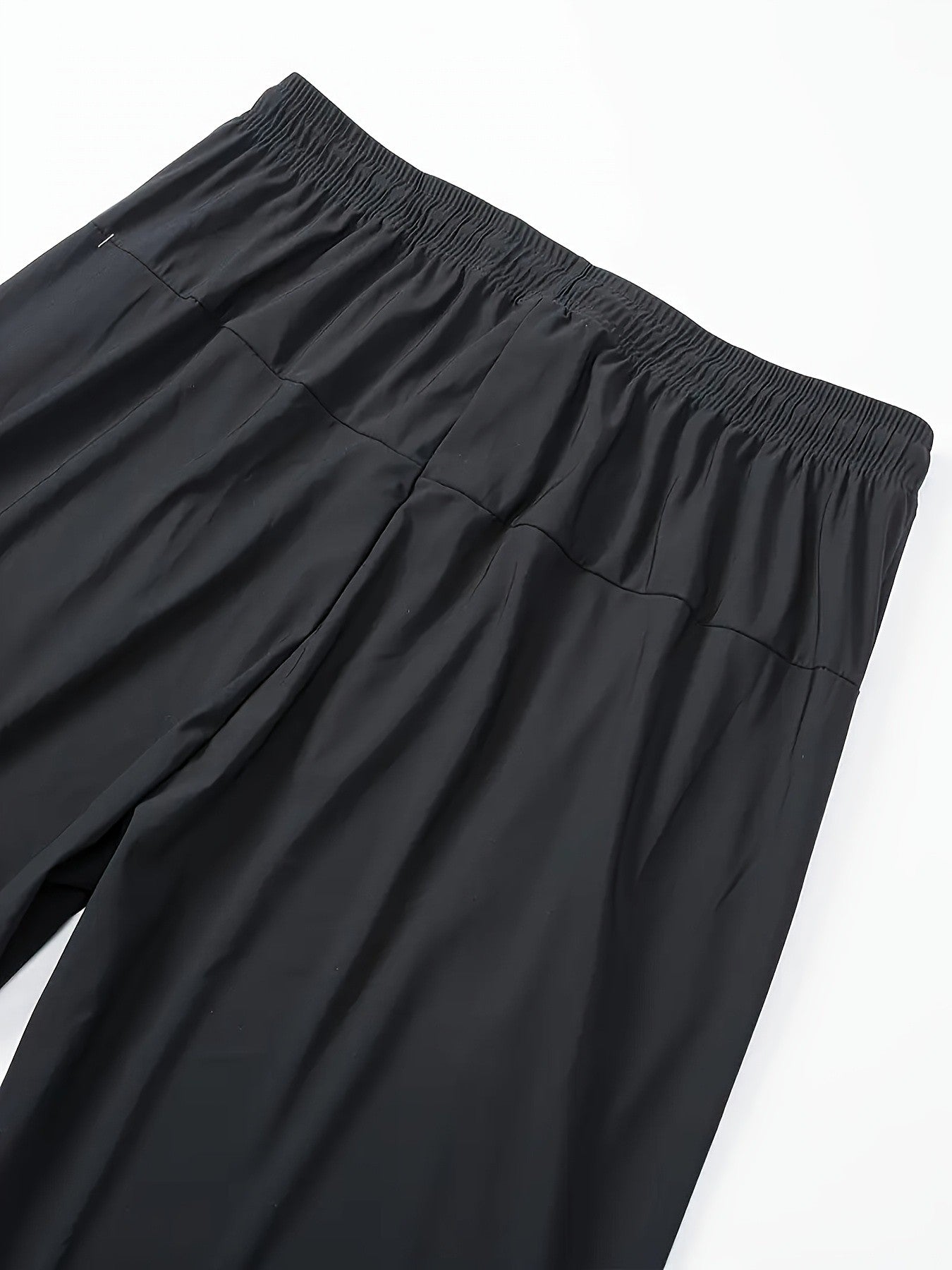 Calça Jogger Masculina Plus Size Respirável para Homens Calça de Moletom Secagem Rápida Reta Cós Elástico Estilo Coreano Clássico Esportivo