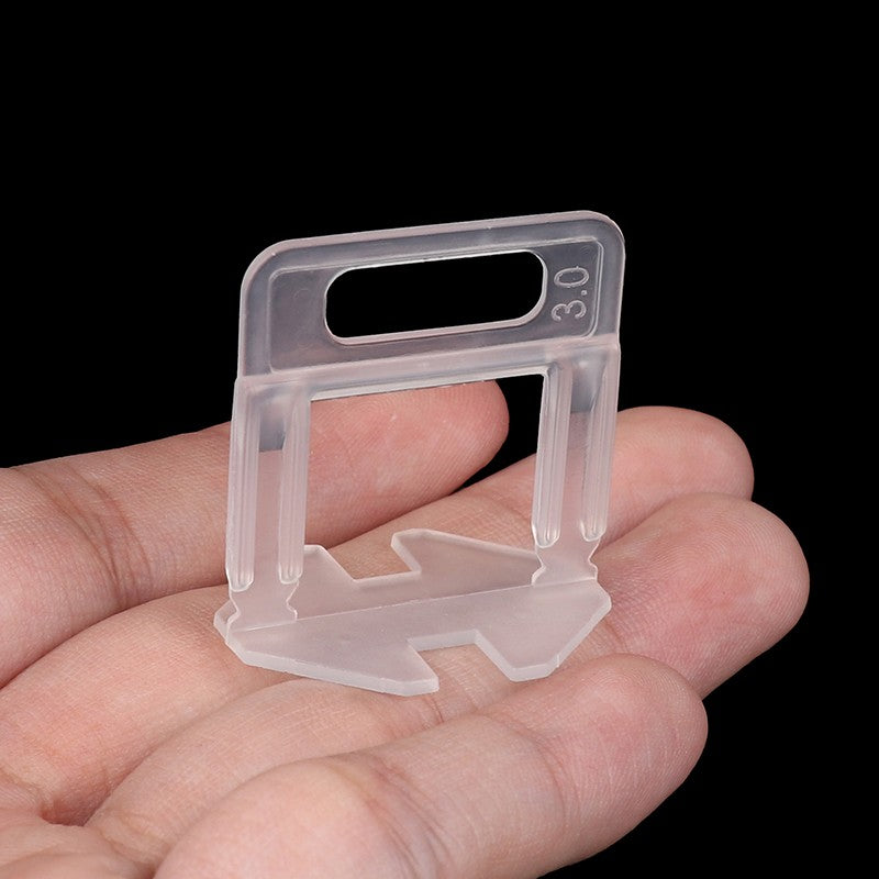 100PÇS Kit Clip Nivelador de Revestimento de 1-3MM Ferramentas de Construção Para Assentamento de Revestimentos Nivelador Decoração de Casa