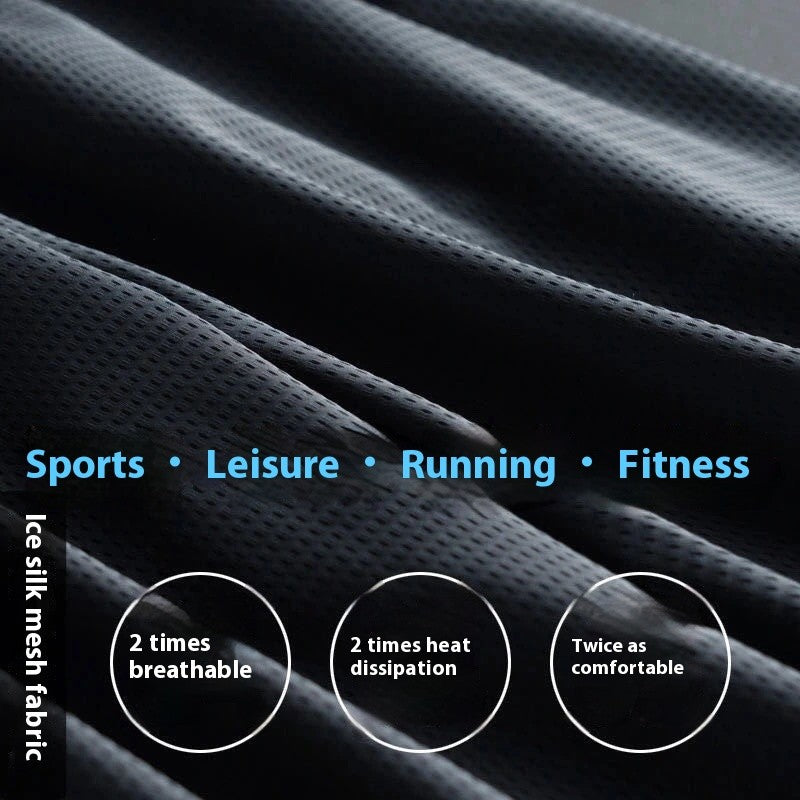 Summer New Men's Pajama Pants Five Pants Men's Summer Beach Pants Men's Casual Running Sports Shorts Men's 5 Straight Pants