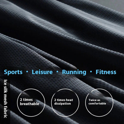 Summer New Men's Pajama Pants Five Pants Men's Summer Beach Pants Men's Casual Running Sports Shorts Men's 5 Straight Pants