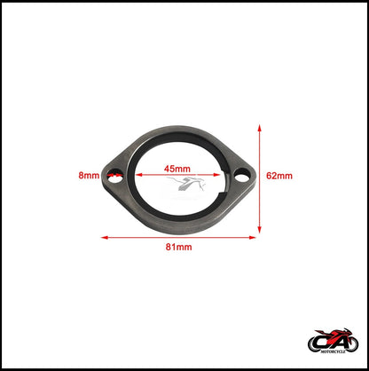 Motorcycle Muffler Flange Exhaust Snap Rings Kit For Harley Sportster 1986-22 Softail 86-25 Touring 1984-25 Dyna FXD FXDWG 91-17