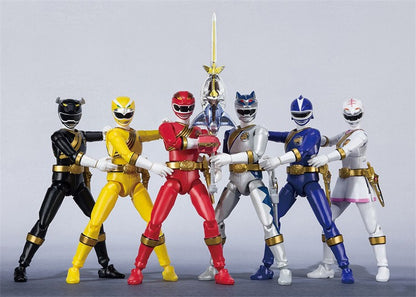 Bandai Smp Super Minipla Megazords Power Rangers Gaomuscle Gaoranger Gaohunter Kit Modelo Montável Bonecos de Ação Brinquedos Para Crianças