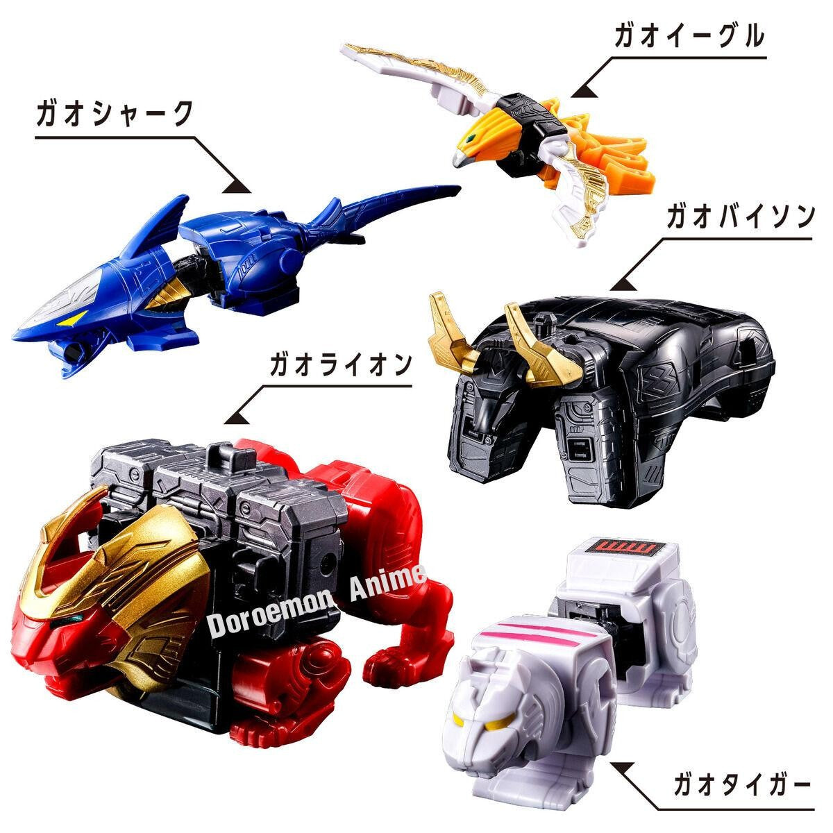 Em Estoque Original Bandai Dxrobo Universe Power Rangers Zord Gao King Daizyujin Kaizoku Gattai Gokai Oh Bonecos de Ação Presentes