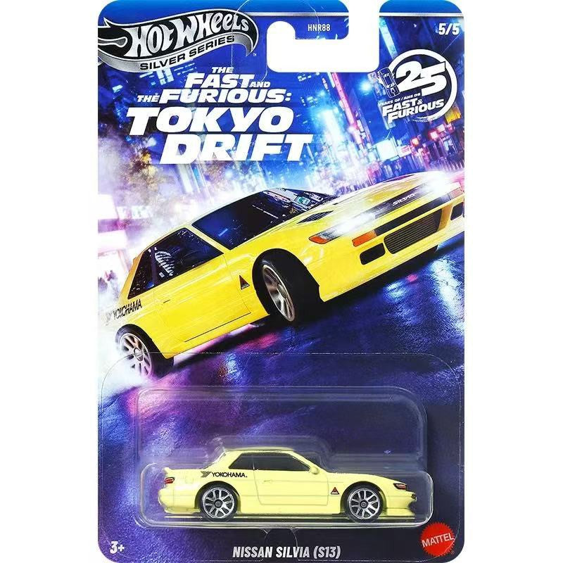 Nova Coleção de Carros Miniatura Hot Wheels Silver Series HNR88 Velozes e Furiosos Plymouth Alloy Diecast