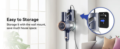 Aspirador de Pó com Fio INSE I8, Vertical, 25KPa, 600W Potente, 6 em 1, Leve, Portátil para Tapetes e Pelos de Animais de Estimação