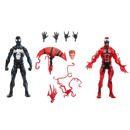 Marvel Legends Homem-Aranha VS Carnage Pack com 2 Bonecos de Ação de 6 polegadas