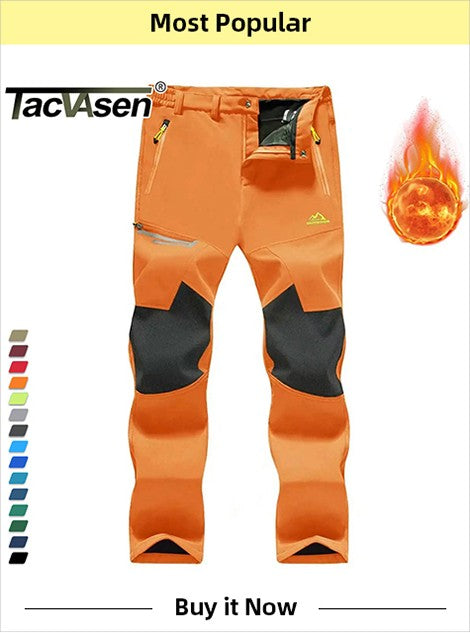 TACVASEN Spring Winter Fleece Jacket With Hoodie Mens Hooded Fleece Jacket Full-Zip Up Outdoor Windproof Hooded Warm Work Coat