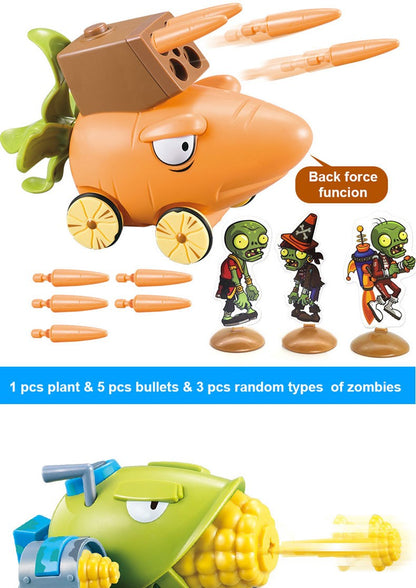 1pcs New PLANTS VS ZOMBIES PVZ Pea Shooter Boss Action Figure Model Toy Dolls Shooting Dave Allstar Toy Kids Gifts For Boys