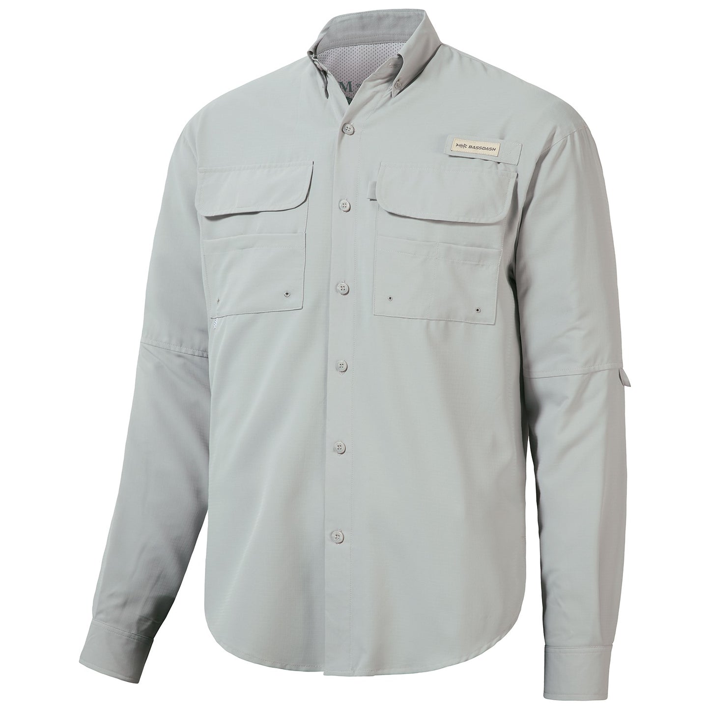 Camisa de botão Bassdash para homens, camisa de verão para usar em festas ou para pesca e sobrevivência na natureza, à prova de sol SD1