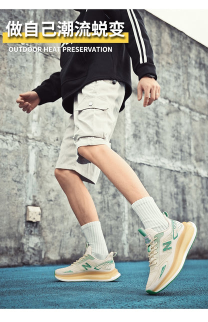 Sports Shoes for Men Mesh Breathable Comfortable Outdoor Sports Trendy Lace-up Sneakers 2025 New Casual Running Shoes for Man