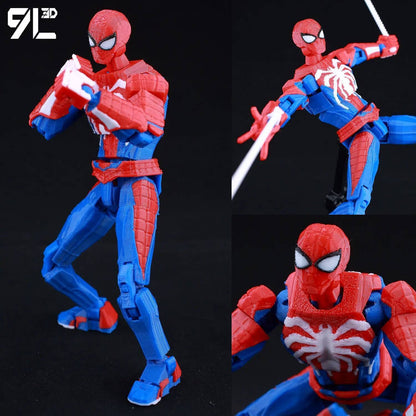 9L3D Superman Menino Invencível Batman Boneco Articulado LUCKY13 Multiarticulado Poseable T13 Titan13 Herói Modelo Dummy13 Brinquedos Colecionáveis