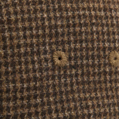 BOTVELA Men's Wool Tweed Baseball Cap Casual Style Soft Adjustable Unstructured Hat