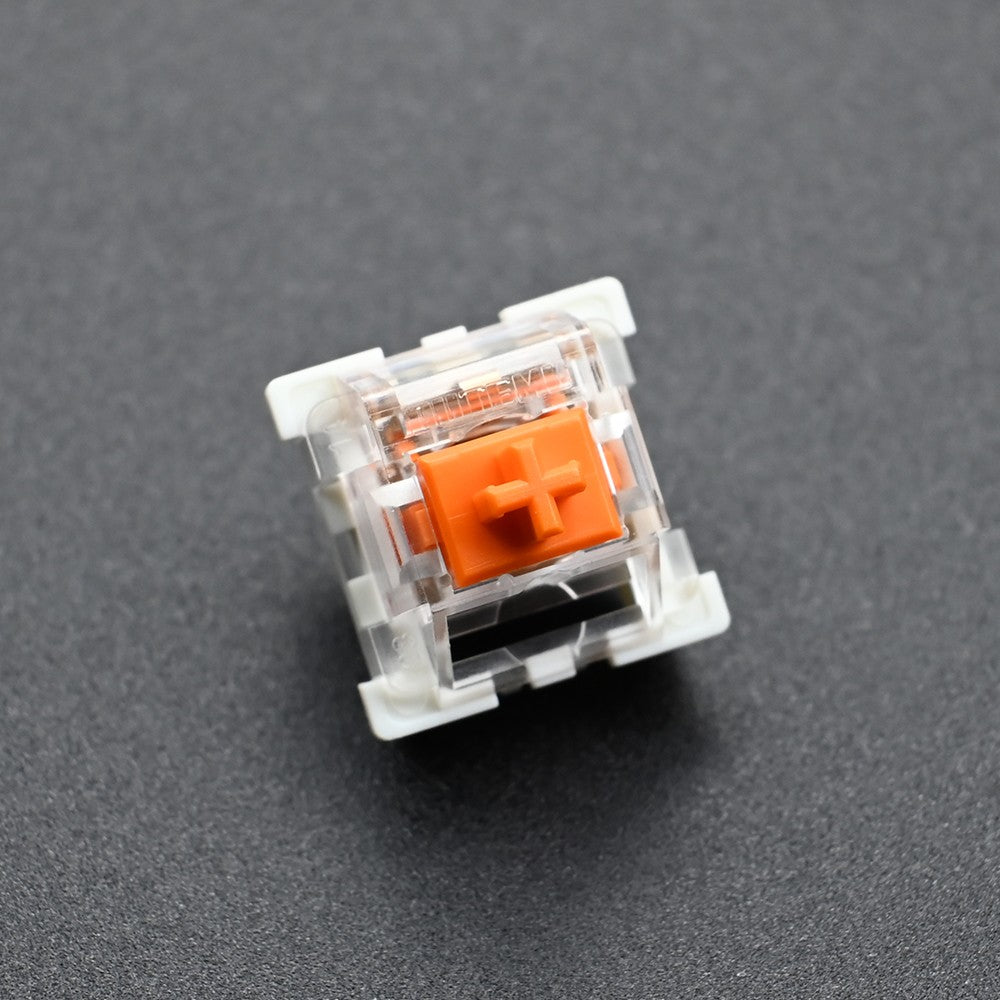 Switch Outemu Teclado Mecânico 3 Pinos Clicky Linear Tátil Silencioso RGB LED SMD Compatível com MX Switch para Jogos