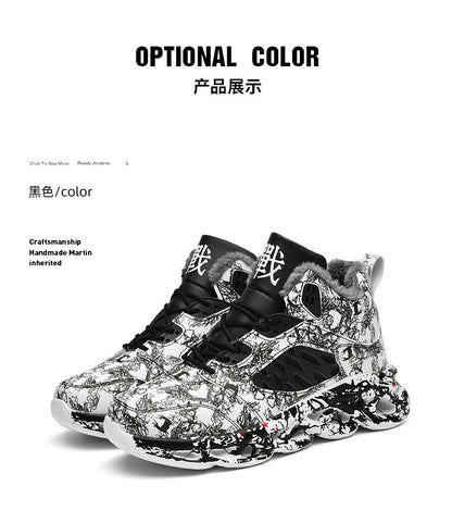 men boots 2023 New Winter Slippers Warm Men Shoes Waterproof Non-Slip Plush Sneakers Male tenis shoes Boots Men Sneakers Winter