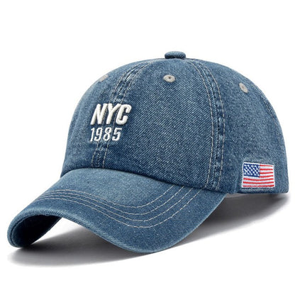 2024 Denim Baseball Cap Men Women Embroidery Letter Jeans Snapback Hat Casquette Summer Sports Hip Hop Cap Gorras Unisex hats