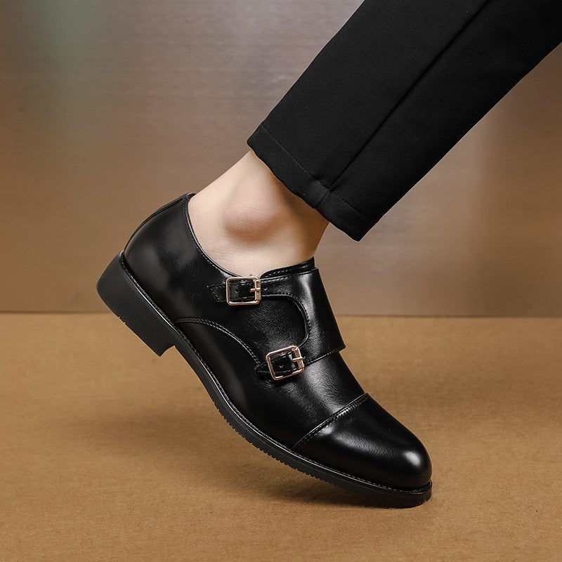 Luxury Brand Casual Leather Men Casual Shoes Fashion Slip-On Flats Moccasins Soft Breathable Man Loafers Business Formal Wedding