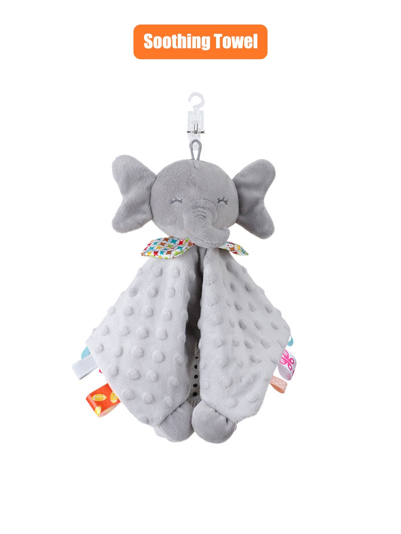 Newborn Baby Plush Stuffed Toys Cute Animal Blanket Comforter Bunny Elephant Soothe Appease Towel Baby Gift