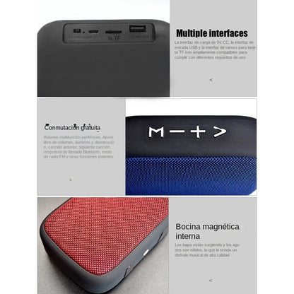 Soundbar Portátil Bluetooth 5.0 Sem Fio Bateria Externa Interna Esporte HIFI Alto-Falante Personalizado de Alta Qualidade para Computador