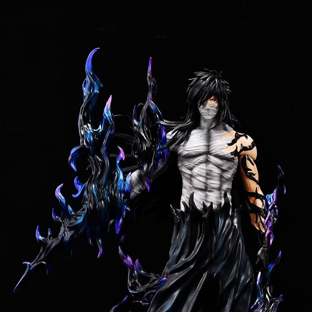31-33cm Bleach Kurosaki Ichigo Duas Formas Grande Figura de Anime Modelo Estátua Coleção de Meninos Decoração de Mesa Ornamentos Brinquedos Presentes