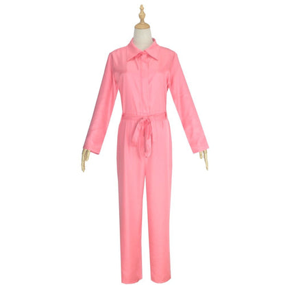 Costume De Cosplay Du Film Ken Pour Adulte, T-shirt Noir, Écharpe Rose, Ensemble Complet, Princesse, Ixde Carnaval D'Halloween