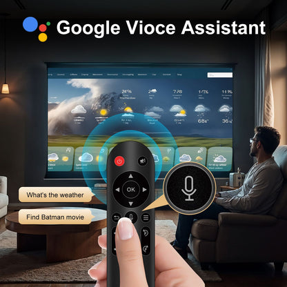 Projetor Magcubic HY310 Android 11 1080P 4K WiFi6 Portátil para Filmes ao Ar Livre 330 ANSI Foco Automático BT5.4 Air Mouse