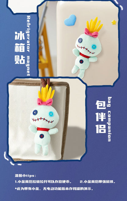 Cofre de moedas de porquinho do Stitch, da Disney, original, 32 cm, brinquedo moderno, anime, desenho animado, kawaii, fofo, elétrico, decorativo, presente para crianças