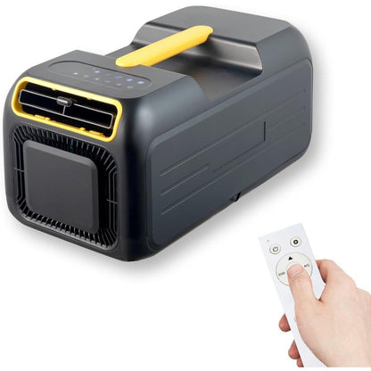 Ar condicionado portátil de 4500 BTUs, unidade de refrigeração 5 em 1 com kit de instalação para barraca de acampamento, caminhão, trailer, van e uso doméstico, baixo consumo de energia.