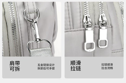 Small Canvas Women's Crossbody Bag Fashionable High-End Shoulder Handbag Large Capacity Space for Stylish Storage