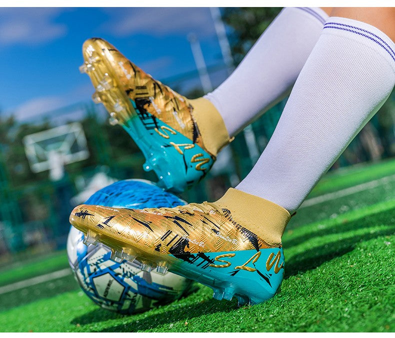 Men's Soccer Shoes Cleats Non-Slip FG Football Boots Men High-quality Match Training Sneakers Futsal Indoor Soccer Boots Boys