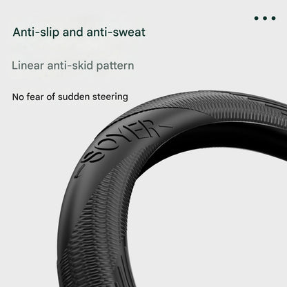 Capa de volante de carro de silicone de verão antiderrapante absorvente de suor capa protetora de volante de alta qualidade para as quatro estações