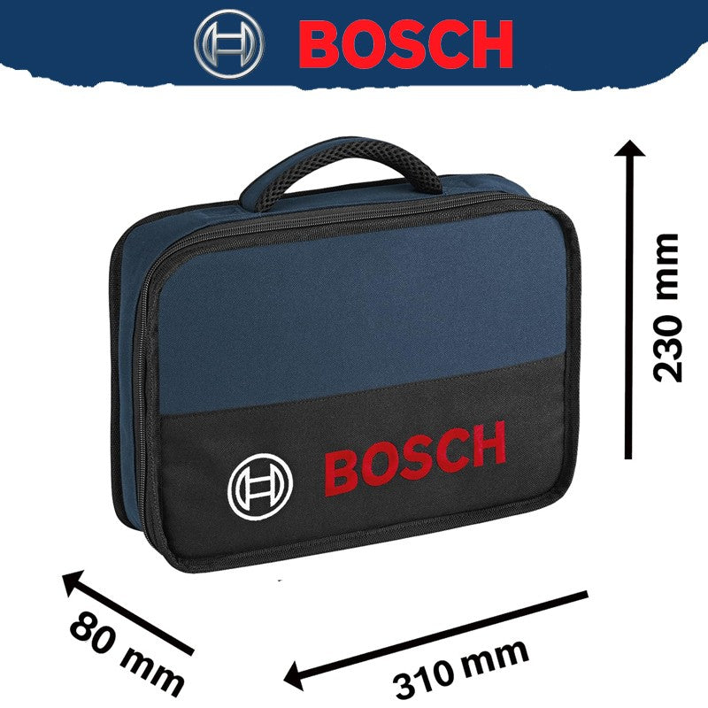 Bolsa de Ferramentas BOSCH Bag3 Portátil Lona Espessa e Durável Kit de Eletricista para Manutenção