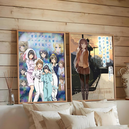 R-R-Rascal D-Does Not D-Dream Poster HD Art Sticky Wall Waterproof Home Living Room Bedroom Bar