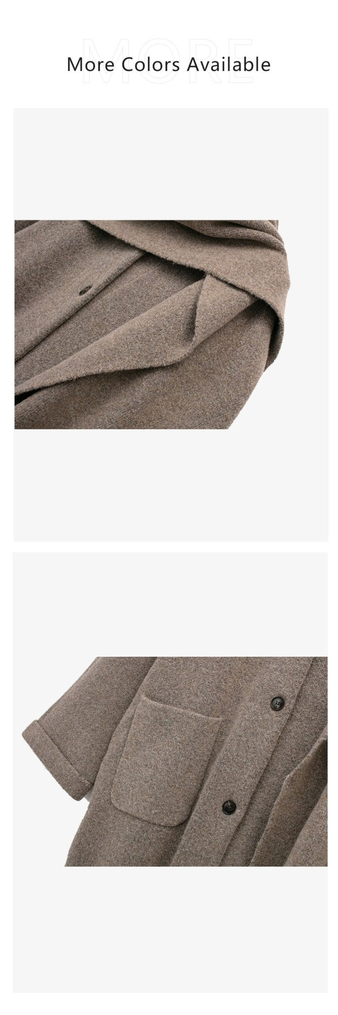 Winter New Product Women's Fashion and Casual 100 Pairs Scarf Short Knitted Coat Coat