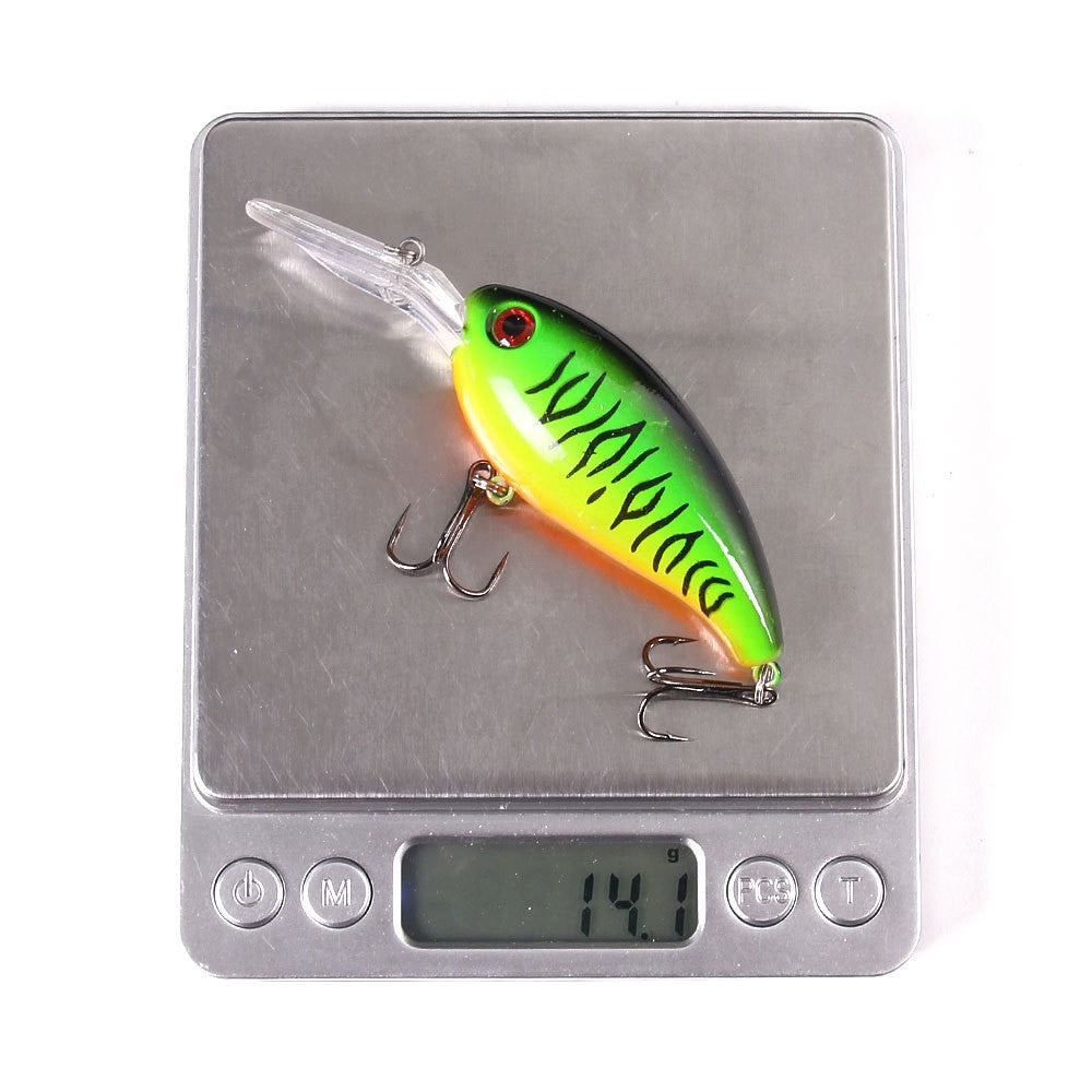 Crankbaits Set Mixed Colors Bait 10cm/14g Fishing Lure Minnow Wobbler Crank Jerkbait Bass Swimbait Treble Hooks Swim Hard Tackle