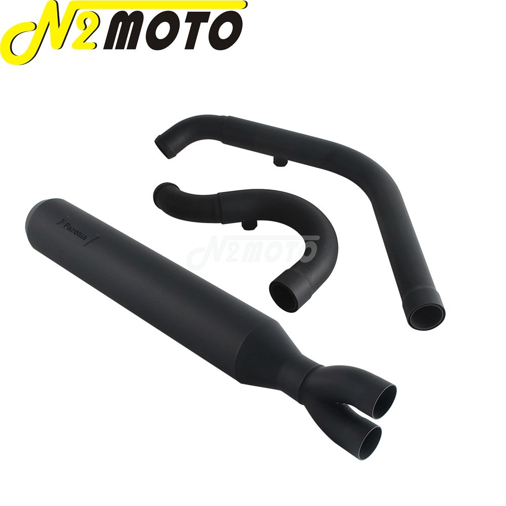 For Harley Softail Low Rider EI Diablo ST FXLRST FXRST 117 2022-2024 2-In-1 Full Length Exhaust System Stepped Head Muffler Pipe