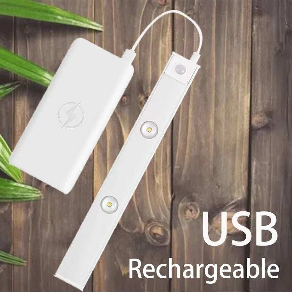 Motion Sensor Light LED Sensor Lamp Wireless Ultra Thin USB LED For Kitchen Cabinet Bedroom Wardrobe Indoor Lighting Night Light