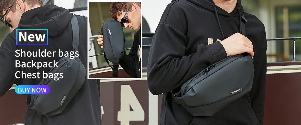 Heroic Knight Casual Men's Shoulder Bag 6.5" Phone Woman's Crossbody Bag Waterproof Men Chest Bag Outdoors Unisex Travel Pack