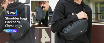 Heroic Knight Casual Men's Shoulder Bag 6.5" Phone Woman's Crossbody Bag Waterproof Men Chest Bag Outdoors Unisex Travel Pack