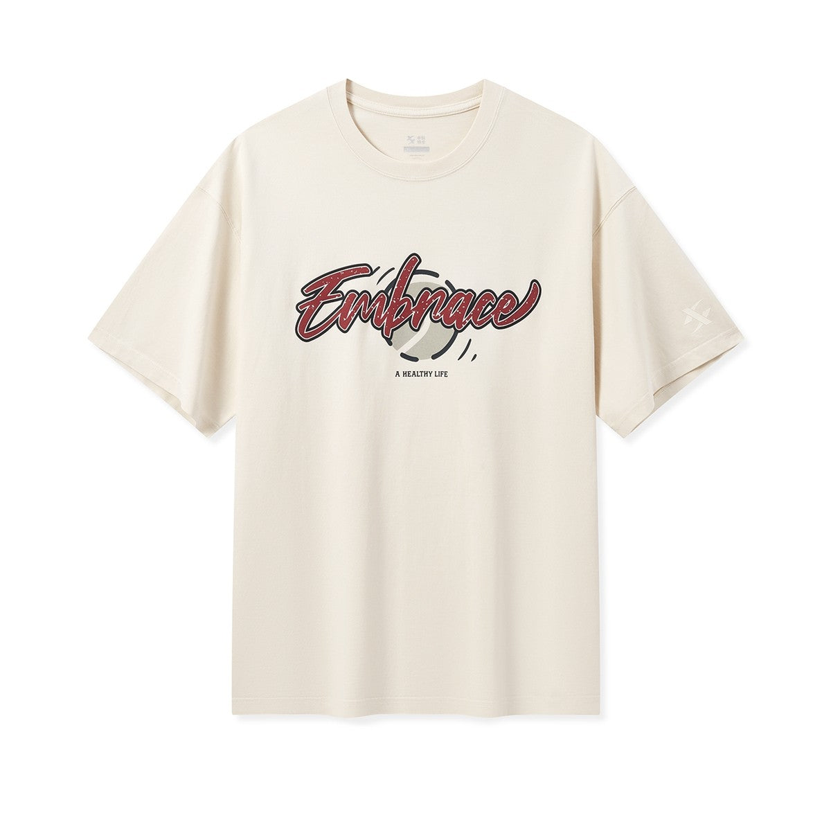 Xtep Short Sleeve Knitted Shirt For Men 2024 Summer Hip Hop Men's T-shirt Comfortable Fashion Cotton Outdoor Tops 976229010576