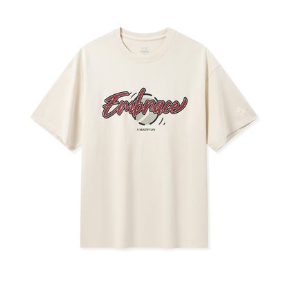 Xtep Short Sleeve Knitted Shirt For Men 2024 Summer Hip Hop Men's T-shirt Comfortable Fashion Cotton Outdoor Tops 976229010576