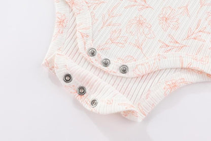 Kiddiezoom 5 Pcs/Lot Four Seasons Fashion Cartoon Short Sleeve Baby Boy Girl Bodysuits Soft 100%Cotton Newborn Onesies Clothes